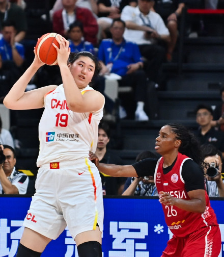 女篮亚洲杯中国队大胜印尼