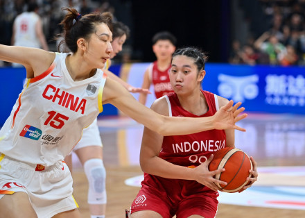 女篮亚洲杯中国队大胜印尼