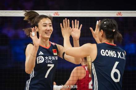 再次逆转!中国女排3比2战胜美国女排 再次逆转!中国女排3比2战胜美国女排