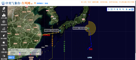热带低压即将登陆日本九州 台风“百合”加强为强热带风暴级