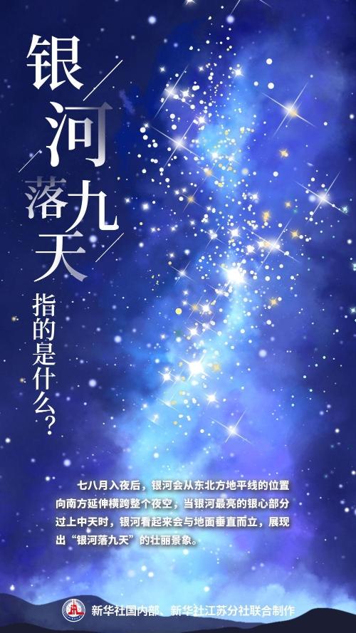 夏夜星河灿烂，共赏“银河落九天”