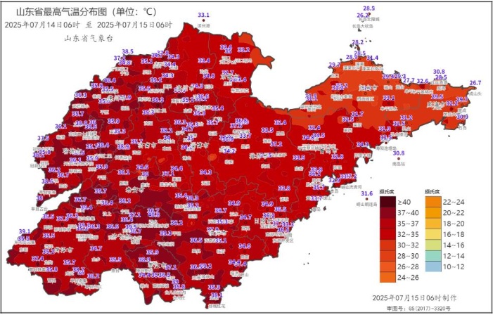 潍坊、青岛、临沂和日照有大到暴雨，局部大暴雨！山东今明迎强对流天气！
