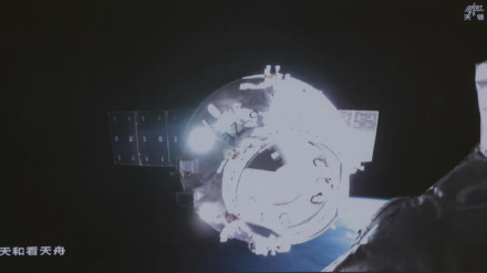 3小时达！天舟九号送货到家