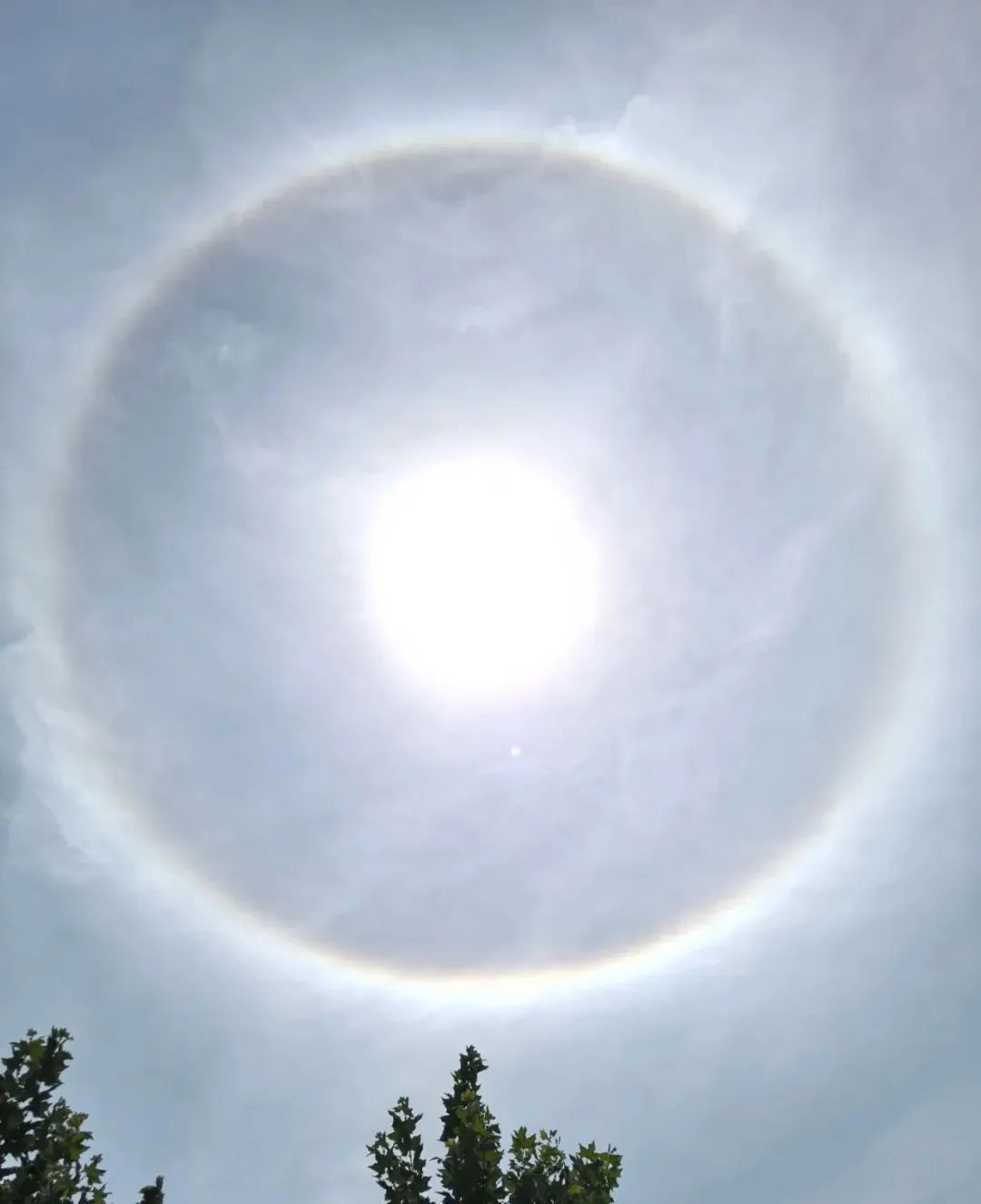 今天的西安被“天空之瞳”刷屏了！你看到了吗？