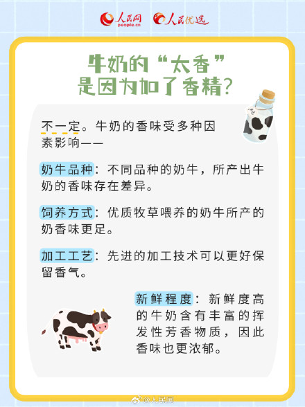 全脂低脂脱脂牛奶有什么区别？