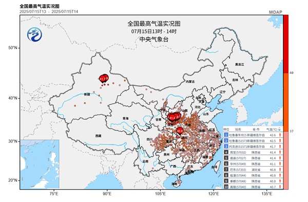 多省份或遭极端炎热天气 热热热何时结束? 多省份或遭极端炎热天气 热热热何时结束?