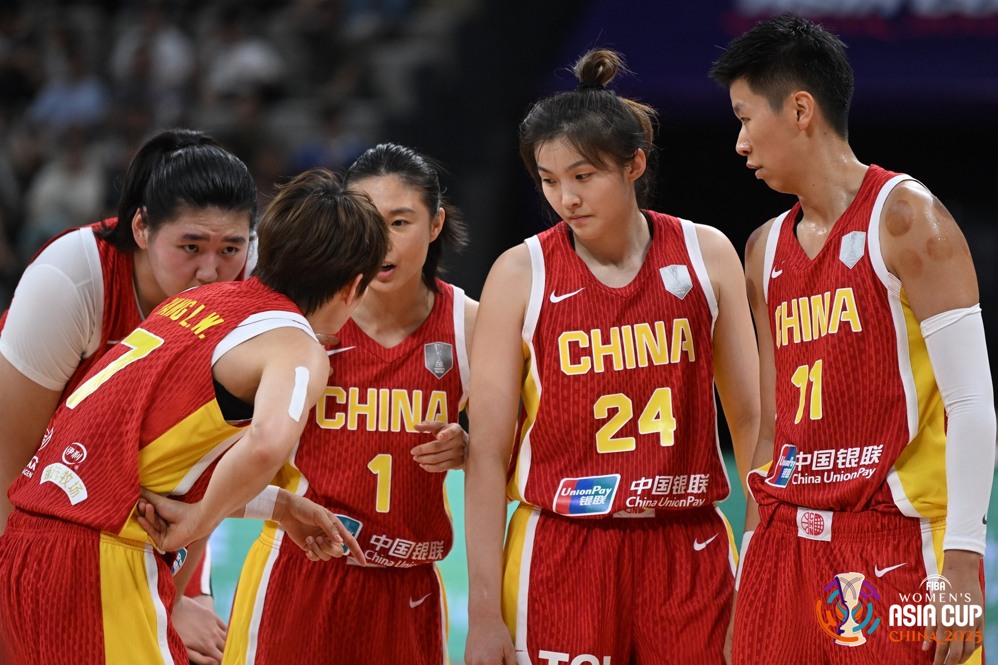 女篮亚洲杯中国队战胜韩国队，取得两连胜