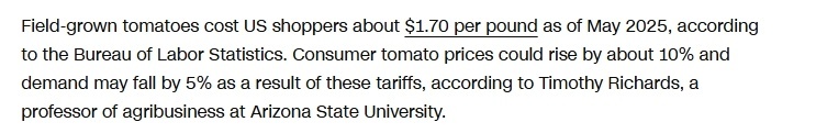 在美国,番茄会成为“下一个鸡蛋”吗? 在美国,番茄会成为“下一个鸡蛋”吗?