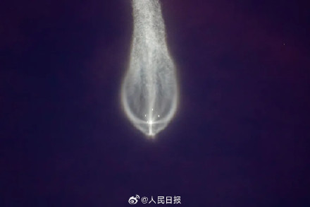 存图！天舟九号发射高能瞬间