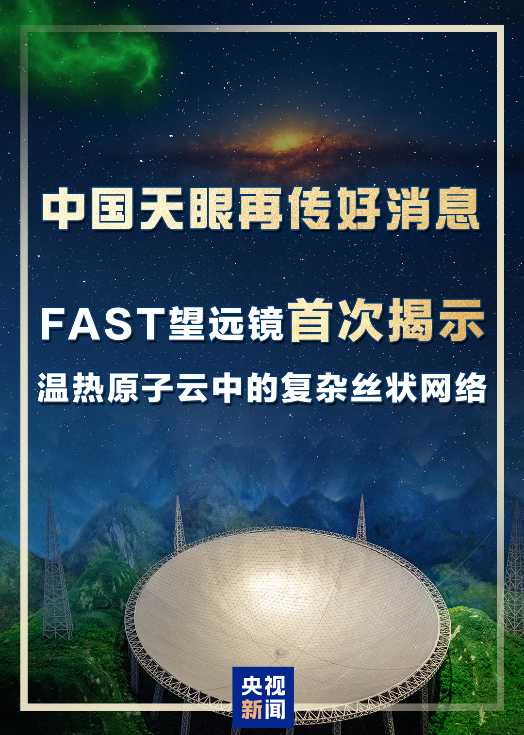 又一个“首次”！中国天眼FAST再传好消息