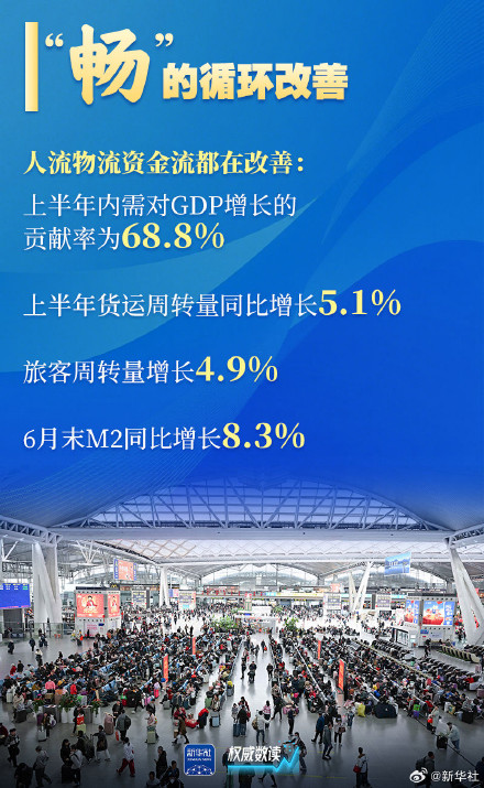 上半年国民经济：稳·进·新·畅