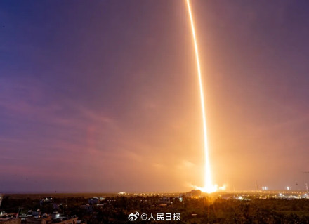 存图！天舟九号发射高能瞬间