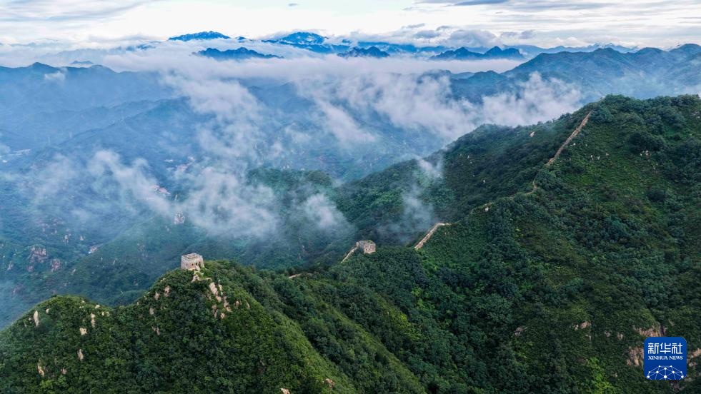 壮美的长城云海 壮美的长城云海