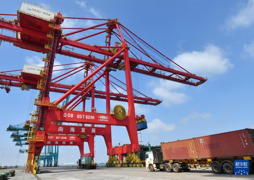 河北黄骅港今年上半年货物吞吐量稳中有增