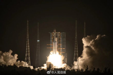 存图！天舟九号发射高能瞬间