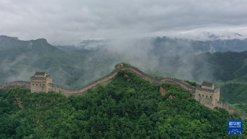 壮美的长城云海 壮美的长城云海