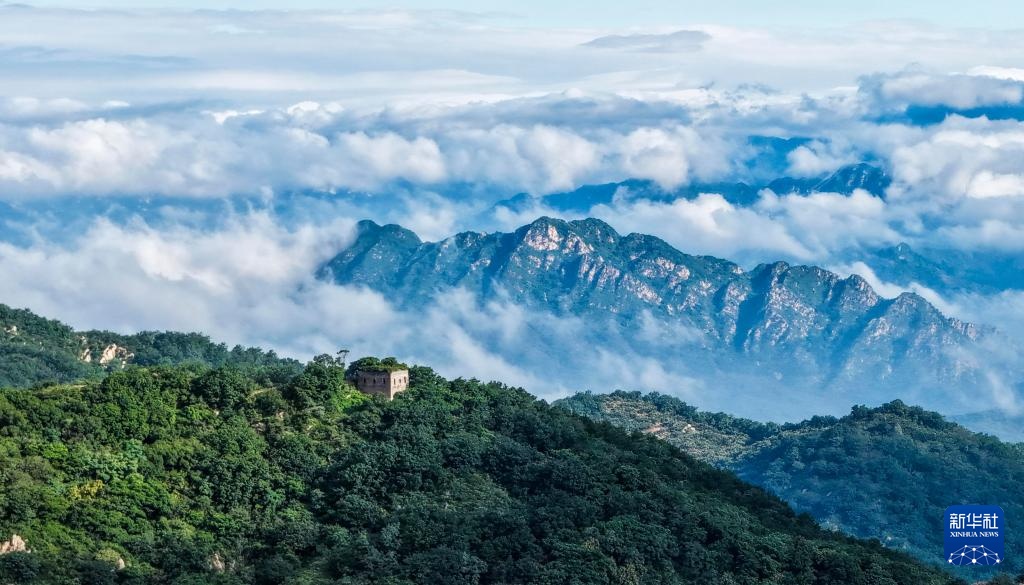 壮美的长城云海 壮美的长城云海