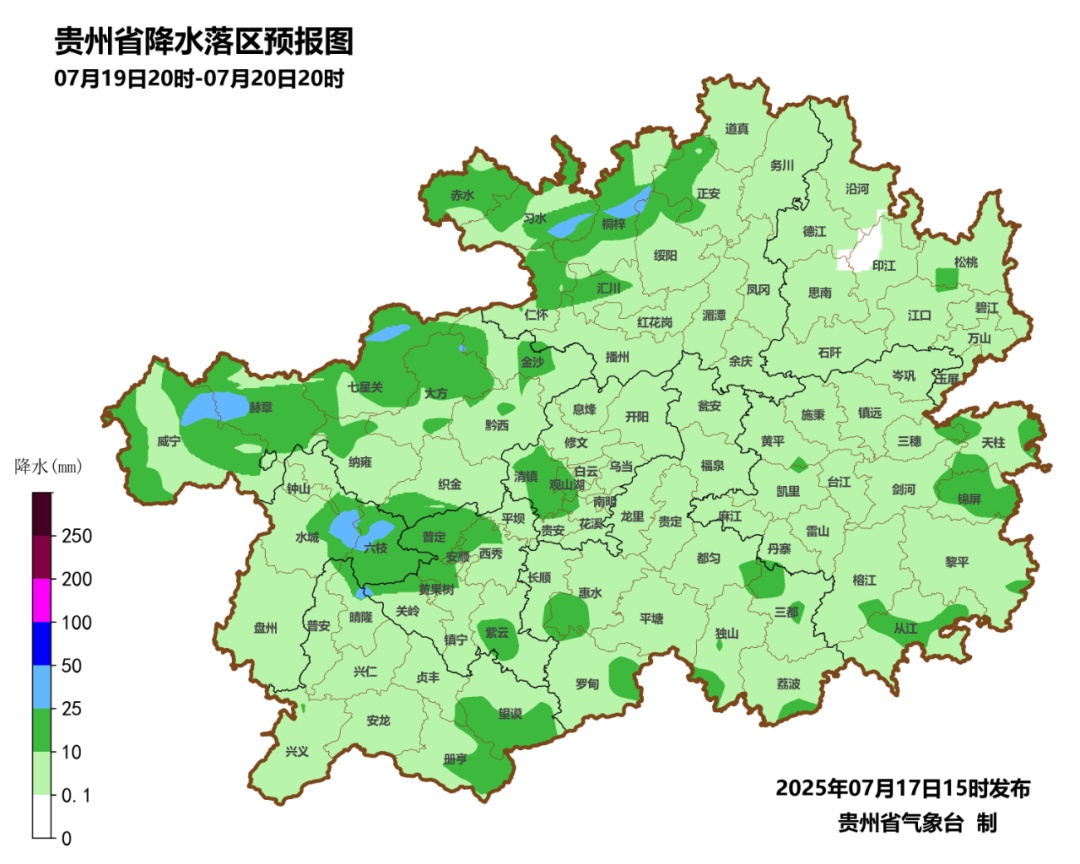 贵州最近的天气：有暴雨、有高温……你那儿属于哪个“天气阵营”