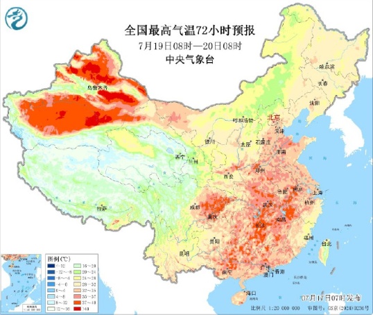 超80个高温红色预警信号生效中！成都已下“开水”，四川周末迎降温