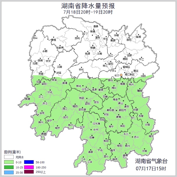 雨要来了，湖南温度会降吗？