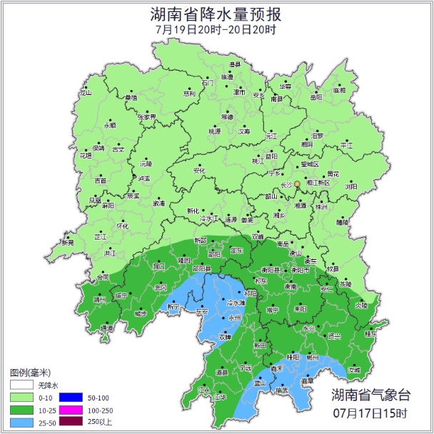 雨要来了，湖南温度会降吗？