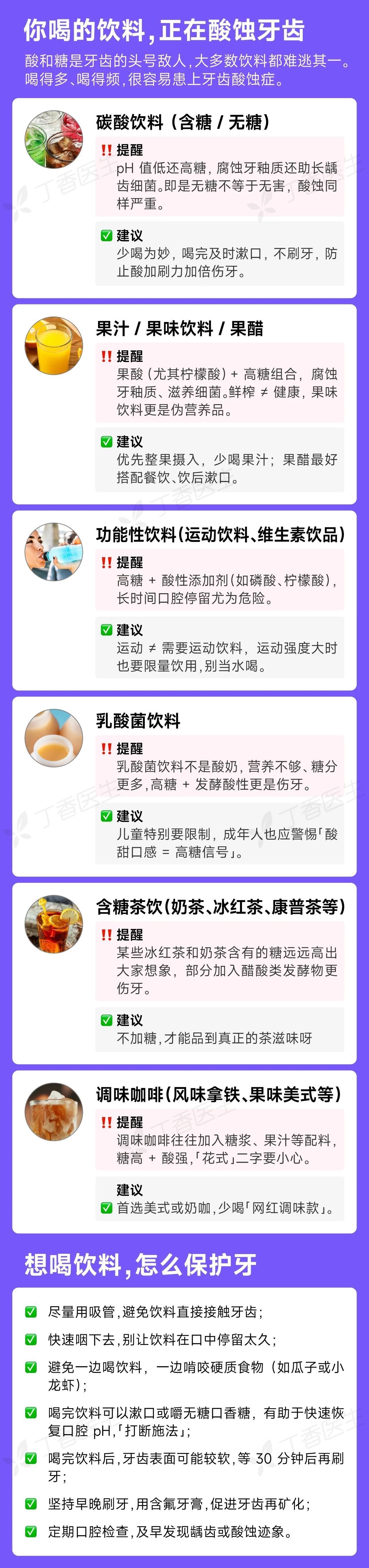 毁牙第一名！不是可乐而是它，很多人当健康饮料天天喝