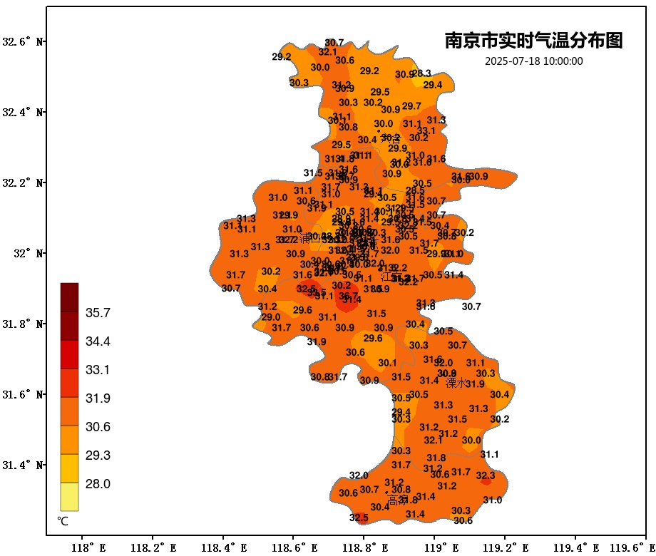 即将入伏！高温湿热！南京最新天气