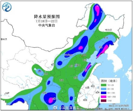 七下八上防汛关键期已至 北方首场较强降雨将至