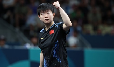 孙颖莎要以身作则激励年轻一代