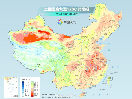 我国高温继续减少减弱 江淮江汉等地高温持久