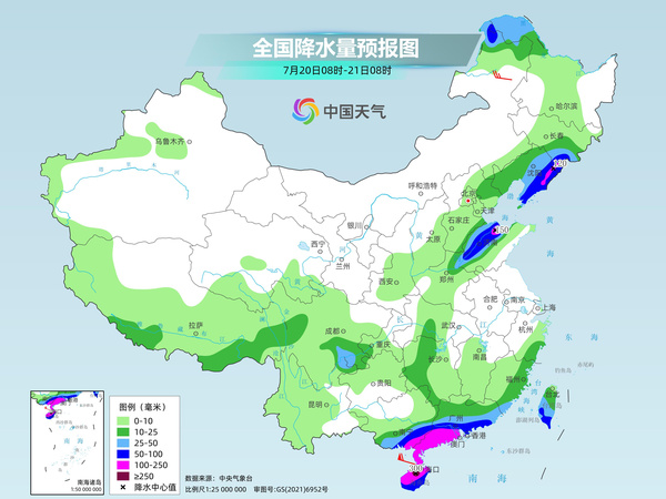 北方大范围较强降雨过程持续 华南沿海需防范台风雨