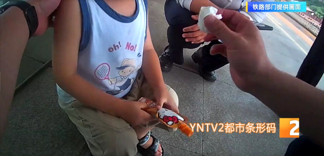 紧急！动车车门关闭，2岁男童突然跑下车……