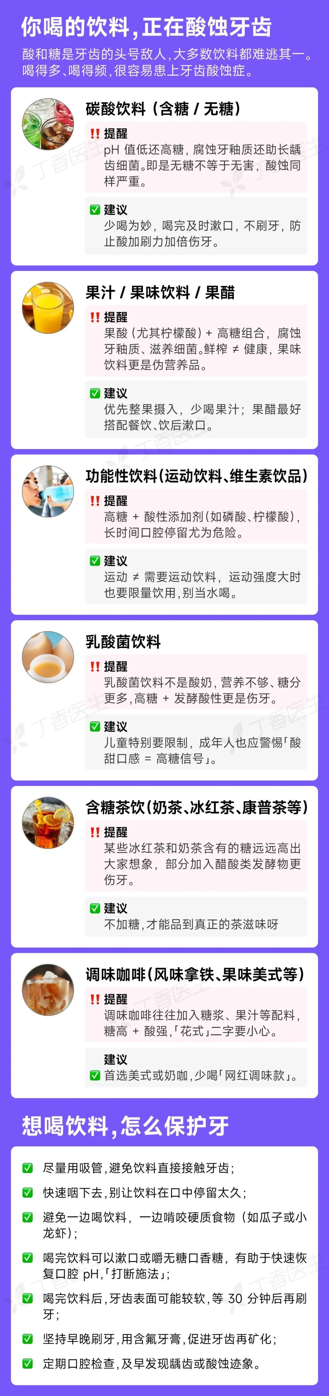 毁牙第一名！不是可乐而是它，很多人当健康饮料天天喝