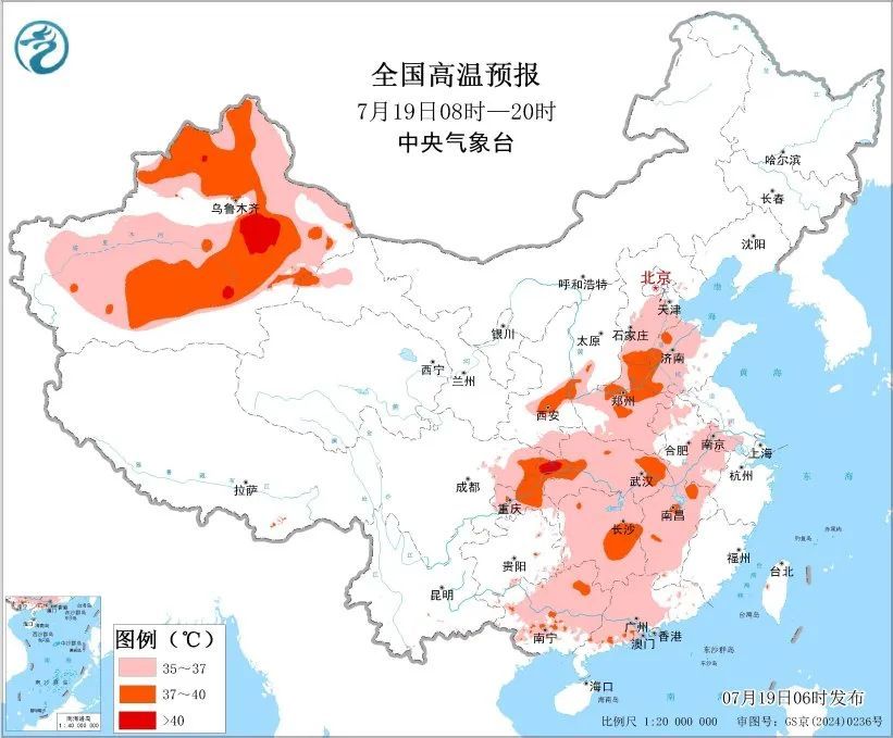 预警!暴雨+高温!河北这两天…… 预警!暴雨+高温!河北这两天……
