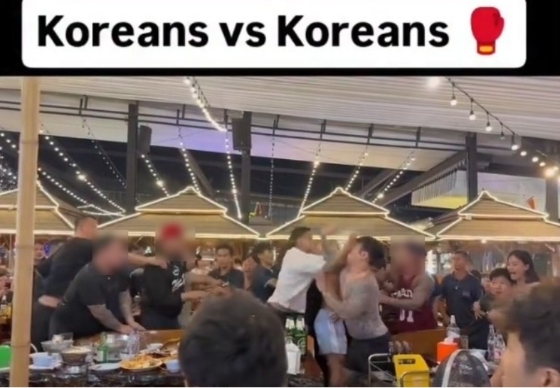 韩国人装中国人在泰国打架？泰国警方确认