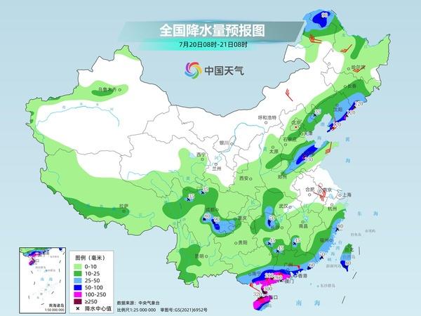 华南台风雨进入最强时段 北方多地降雨增强