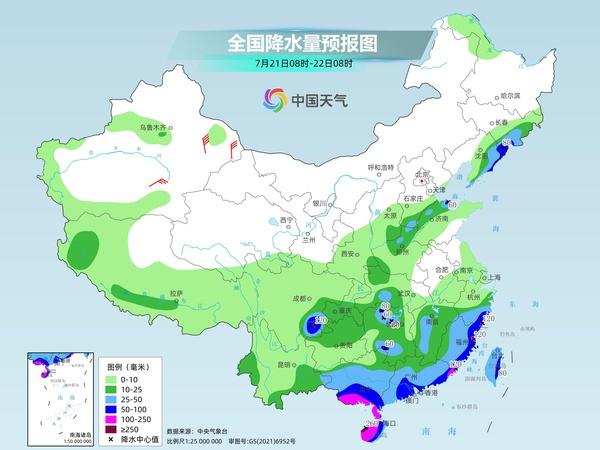 华南台风雨进入最强时段 北方多地降雨增强