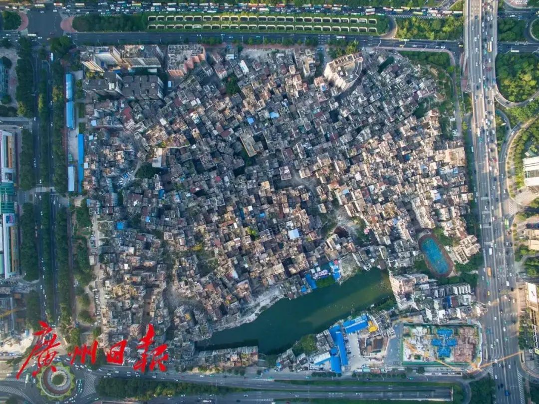 最后两栋开拆!冼村旧改村屋全部拆除清零 最后两栋开拆!冼村旧改村屋全部拆除清零