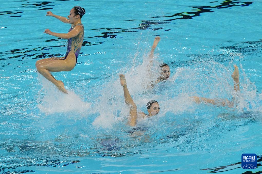 2025年世界游泳锦标赛——中国队获集体自由自选冠军 2025年世界游泳锦标赛——中国队获集体自由自选冠军