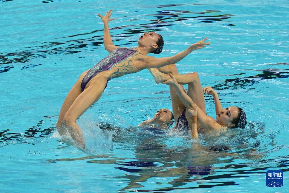 2025年世界游泳锦标赛——中国队获集体自由自选冠军 2025年世界游泳锦标赛——中国队获集体自由自选冠军