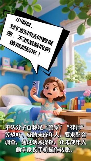 “小朋友，借你的电话手表用一下，我的手机没电了……”别借！
