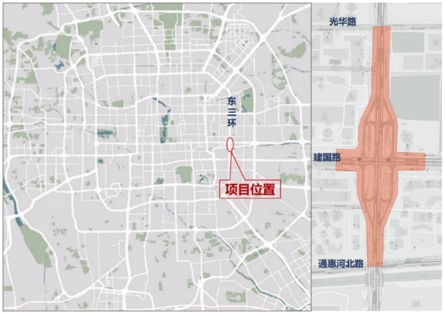 北京国贸桥区将有新变化! 北京国贸桥区将有新变化!