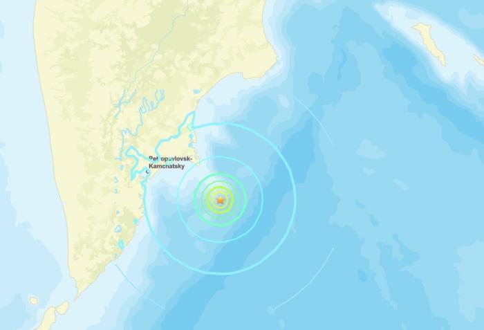 俄罗斯勘察加半岛海域发生6.3级地震