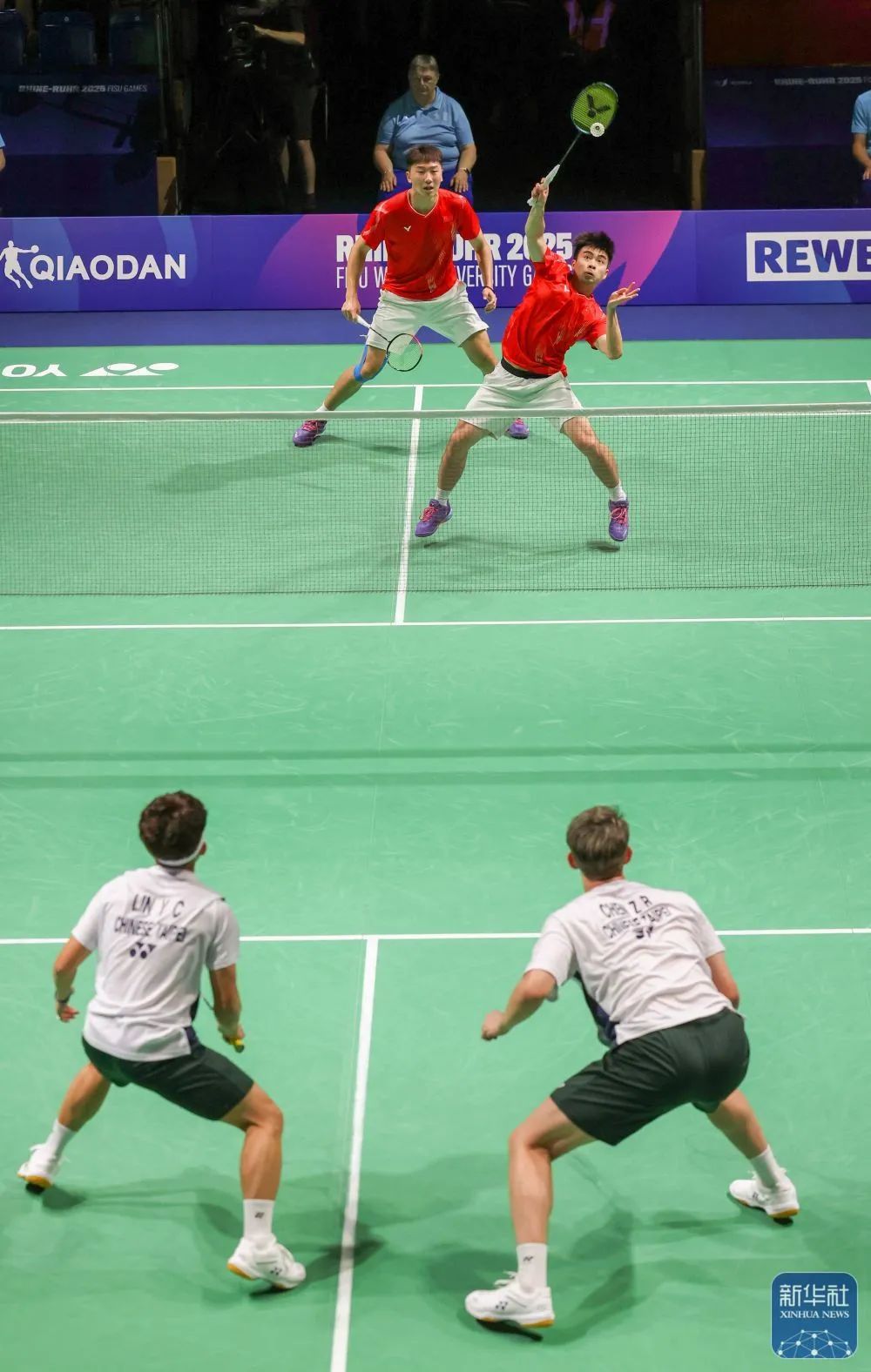 中国队获得羽毛球混合团体冠军