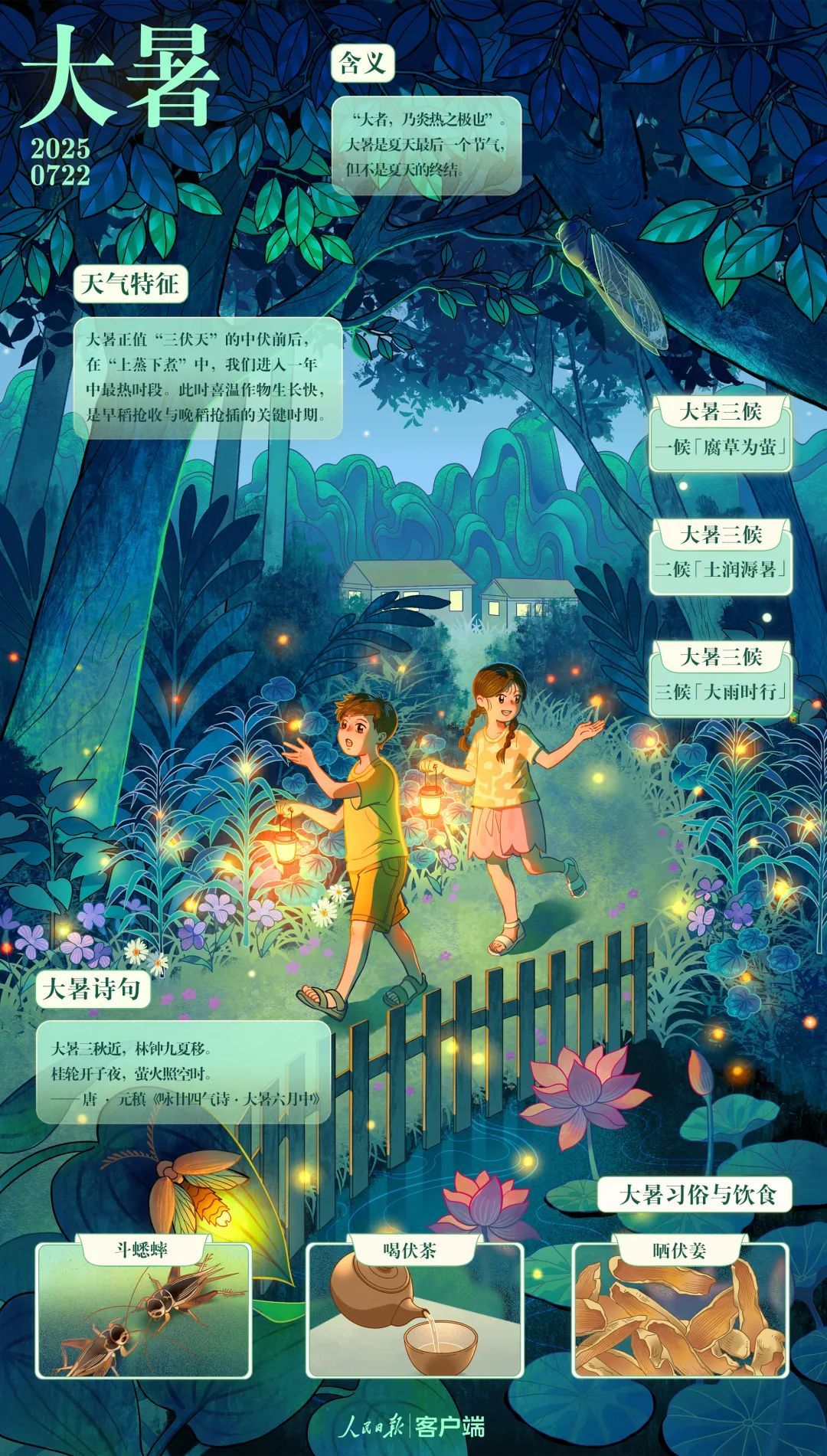 今日21点29分,迎来夏天最后一个节气大暑 今日21点29分,迎来夏天最后一个节气大暑