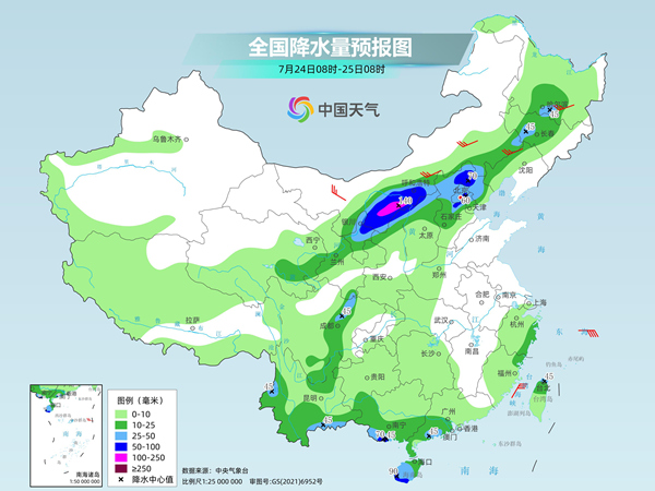新一轮降雨影响北方局地有大暴雨 中东部高温再度发展增多