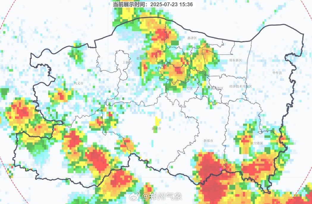 已经下了！郑州发布雷暴大风黄色预警，主城区将有7级以上雷暴大风，伴短时强降水