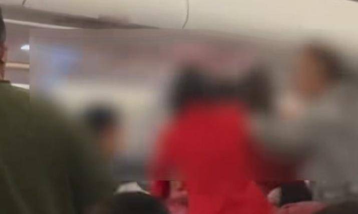 航班上有旅客大打出手？警方：聊天声音问题引发，3人被拘，2人被行政罚款