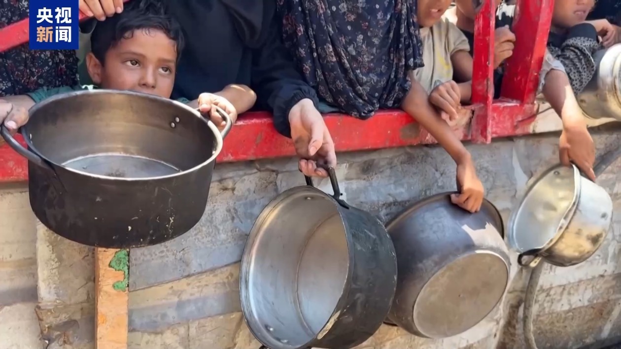 饥荒威胁席卷加沙 6周大婴儿死于营养不良