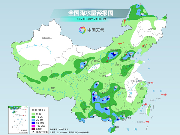 新一轮降雨影响北方局地有大暴雨 中东部高温再度发展增多